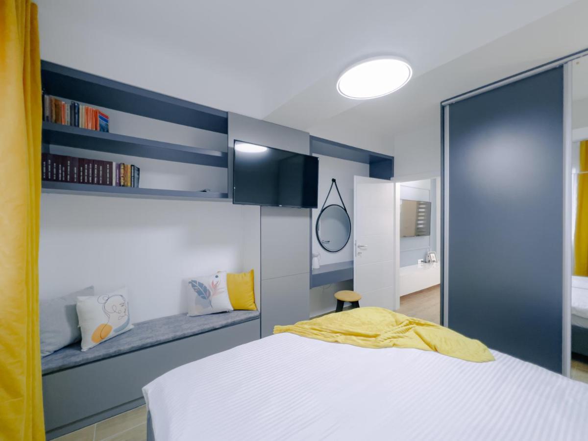 Serenity Downtown Apartments Ohrid Bagian luar foto